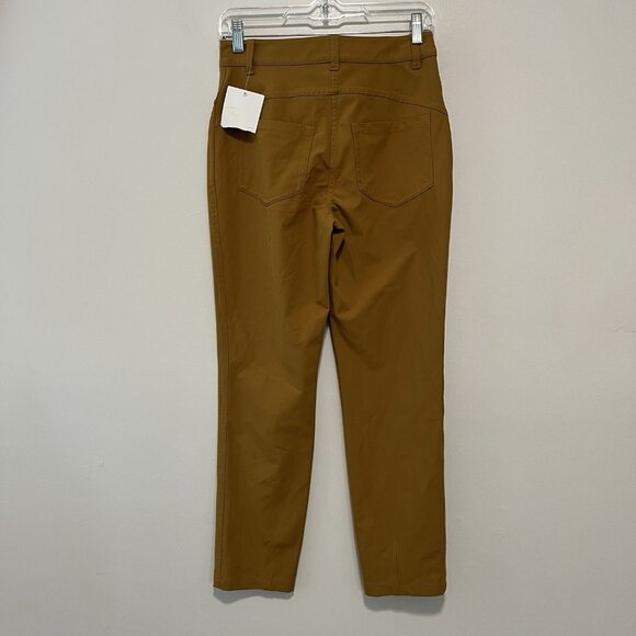 Lululemon NWT City Sleek‎ 5 Pocket 7/8 Pant in Spiced Bronze Size 6 - Picture 8 of 11